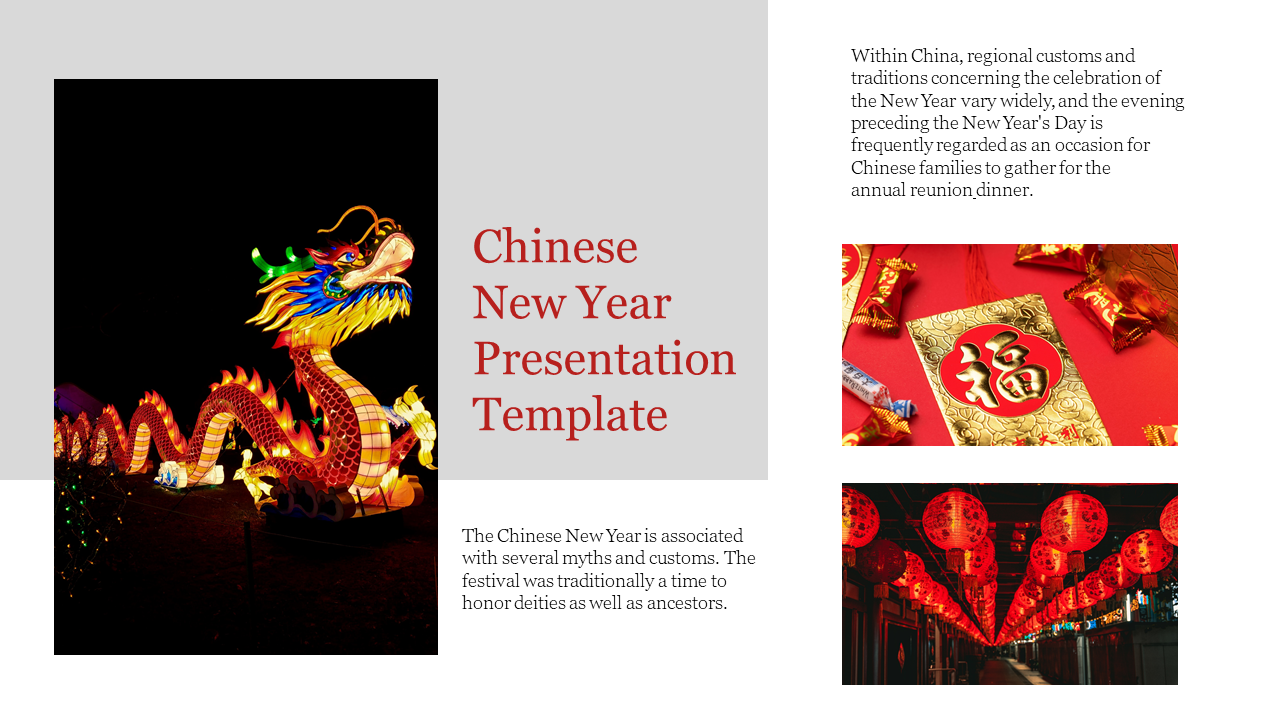 Chinese New Year Presentation Template